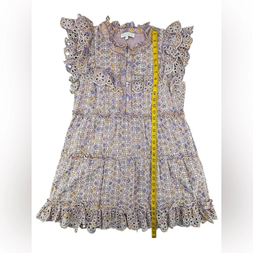 House of Harlow 1960 | Lined Floral Eyelet Dress | Medium | Like‎ New!!!